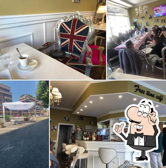 Gli interni di Free Time Cafe