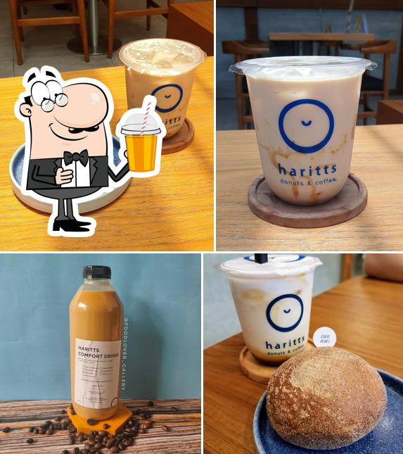 Haritts Donuts & Coffee offers a range of drinks