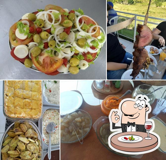 Comida em Churrascaria Top Grill