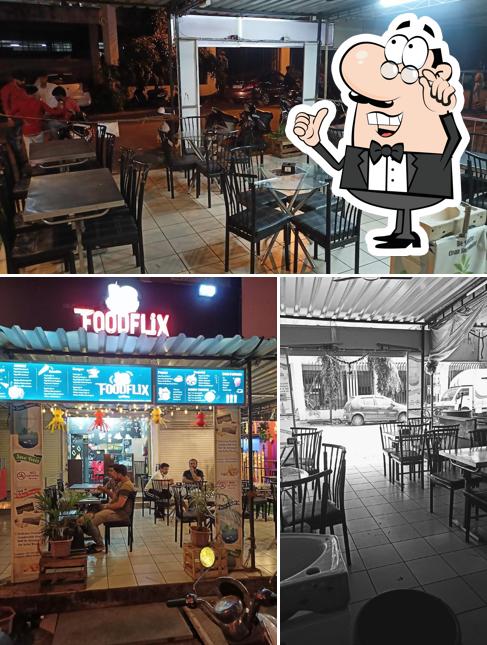 The interior of FOODFLIX_virar