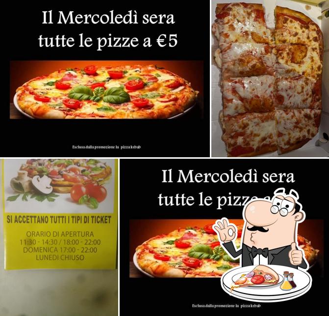 Commandez différents genres de pizzas