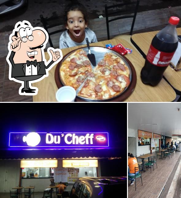 O interior do Pizzaria Du'Cheff