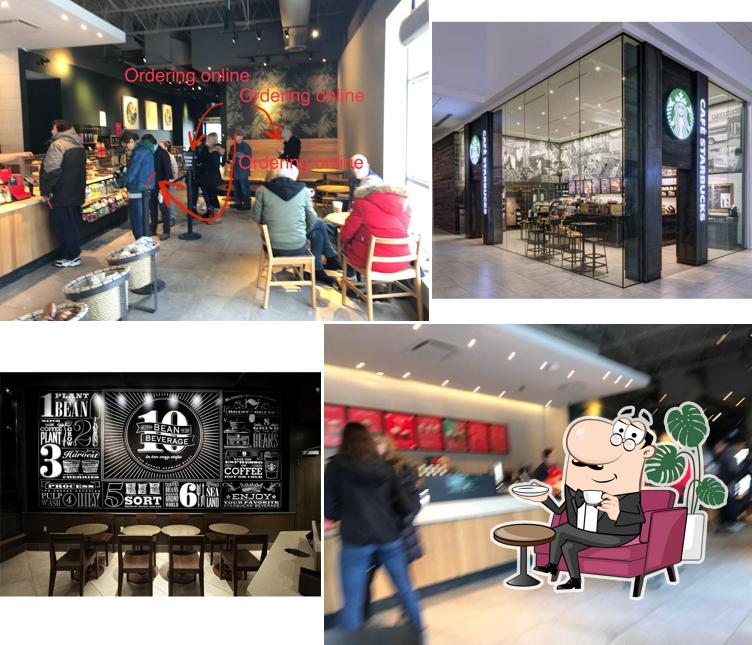 Découvrez l'intérieur de Starbucks