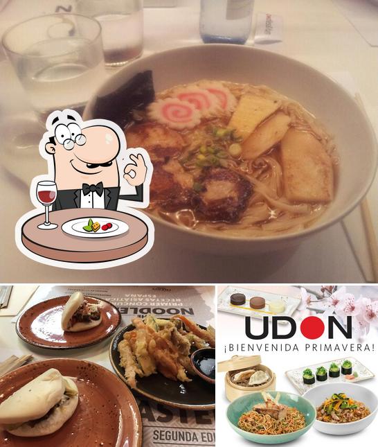 Food at UDON Raval