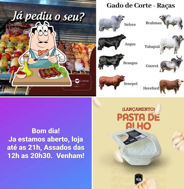 Desfrute da gama de refeições de carne