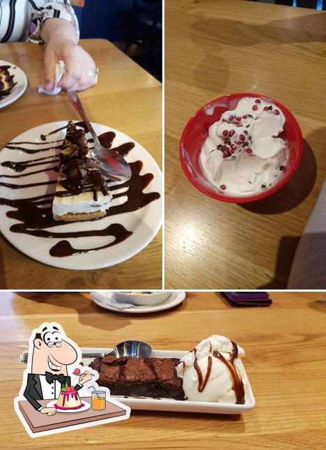 Pizza Hut Restaurants Blackpool Tower tiene gran variedad de postres