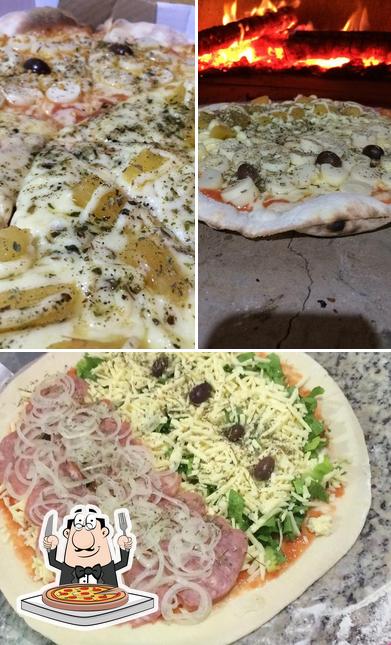 Experimente diferentes variedades de pizza