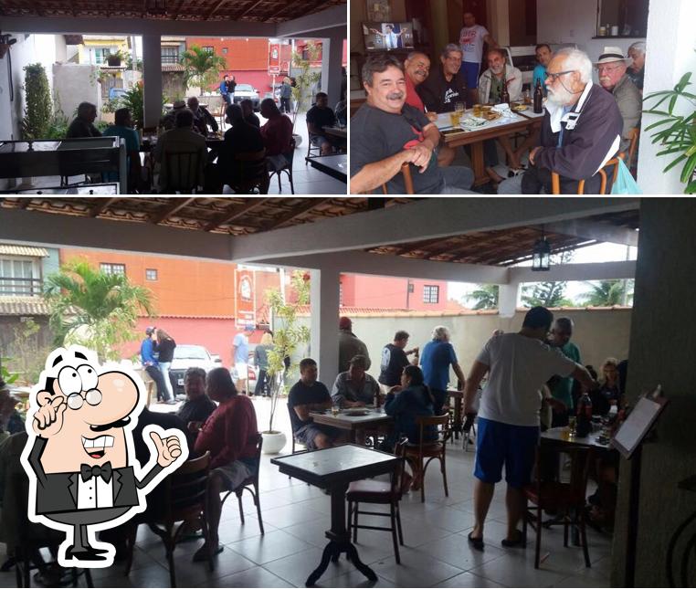 O interior do Padaria, Pizzaria e Restaurante Família Parrudo