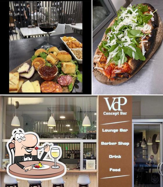 Vdp Concept Bar si caratterizza per la cibo e interni
