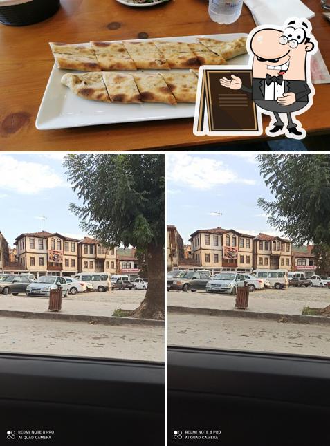 Внешнее оформление и еда - все это можно увидеть на этом изображении из Abalı Taşfırın