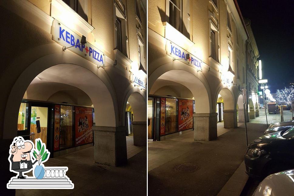 La parte exterior de EURO Kebap & Pizza Judenburg
