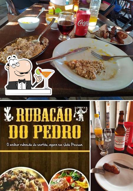 The photo of Rubacão Do Pedro’s drink and food