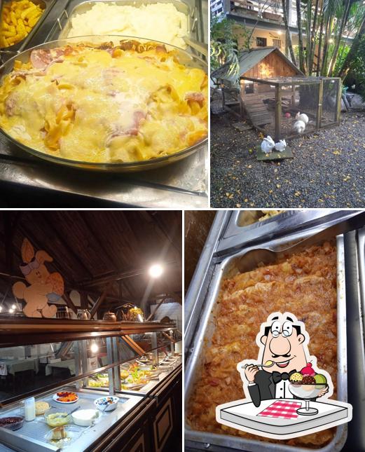 Não esqueça de experimentar uma sobremesa no Restaurante Grün Wald