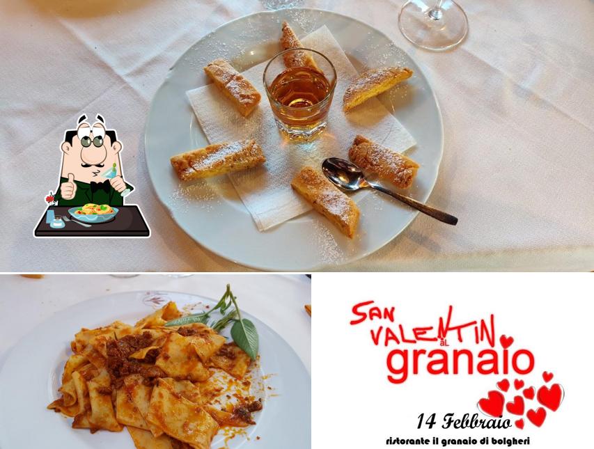 Cibo al Ristorante Il Granaio Bolgheri