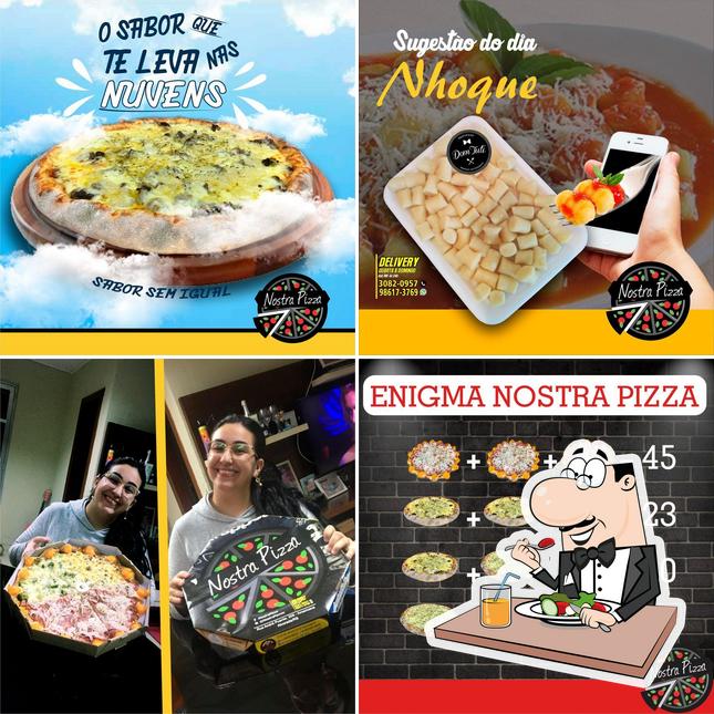 Comida em Nostra Pizza Alvorada