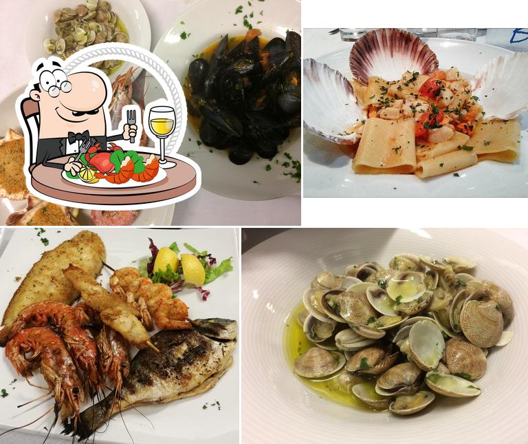Попробуйте блюда с морепродуктами в "AL BINARIO 27"