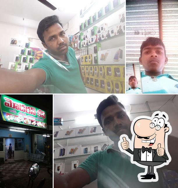 Modern cafe hotel