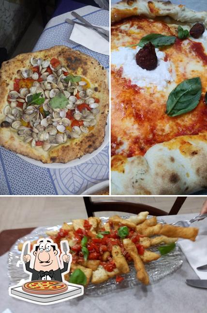 Choisissez des pizzas à Pizzeria Vesuviana