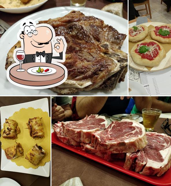 Cibo al Pizzeria del borgo