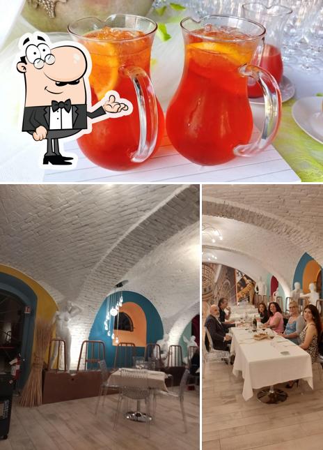 La photo de la intérieur et boisson concernant Ristorante Ciborio alla Fiscala