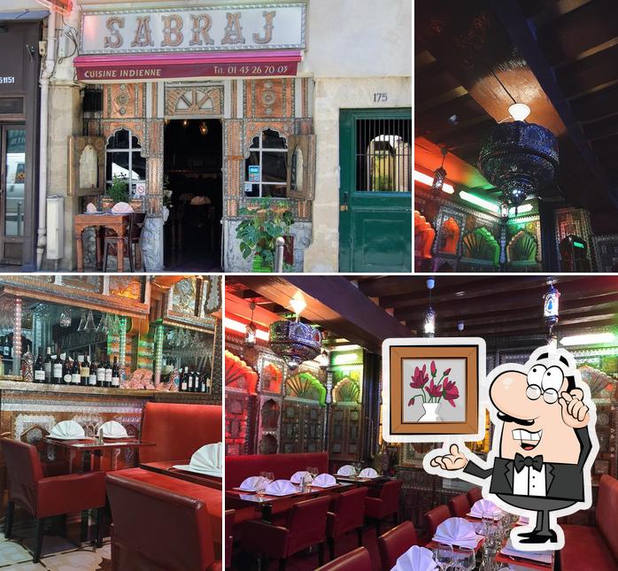 L'intérieur de Restaurant Sabraj