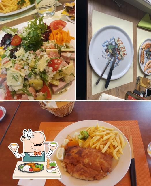 Platti al Ristorante pizzeria Sonne