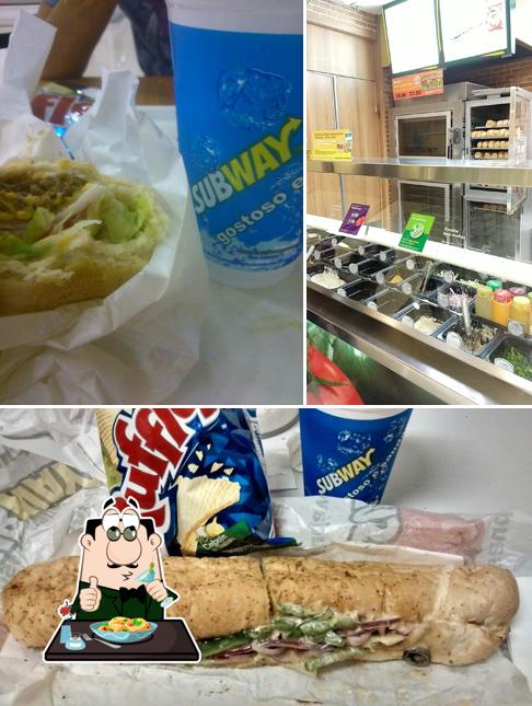 Comida em Subway