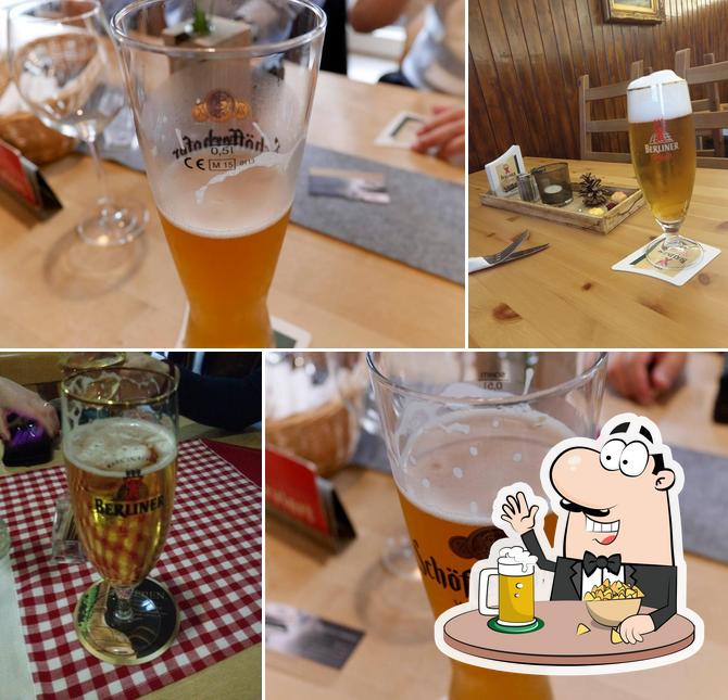 Vous pouvez prendre un verre de bière blonde ou brune