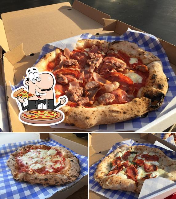Pide una pizza en Renzo’s Woodfire Pizza Catering