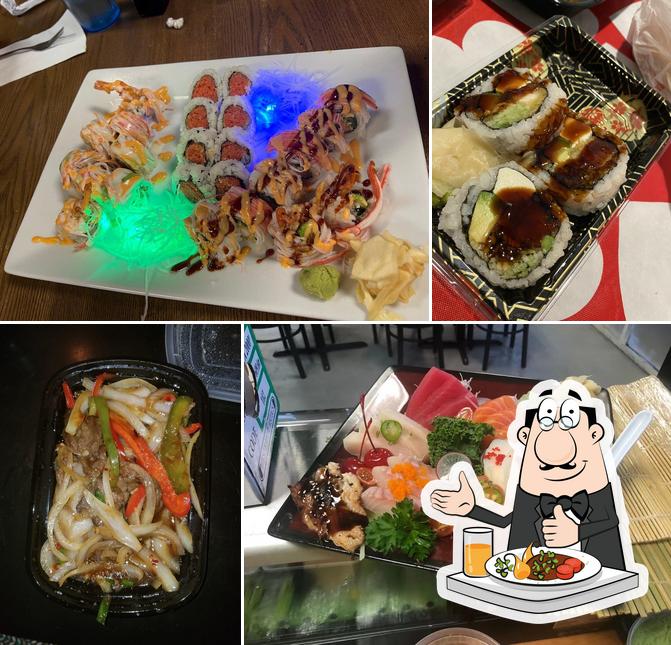 Food at Nagoya Chinese and Japanese