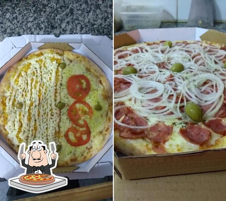 Peça pizza no Pizzaria Castellari