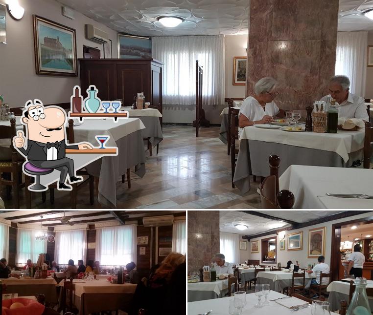 Gli interni di Trattoria Alla Stella