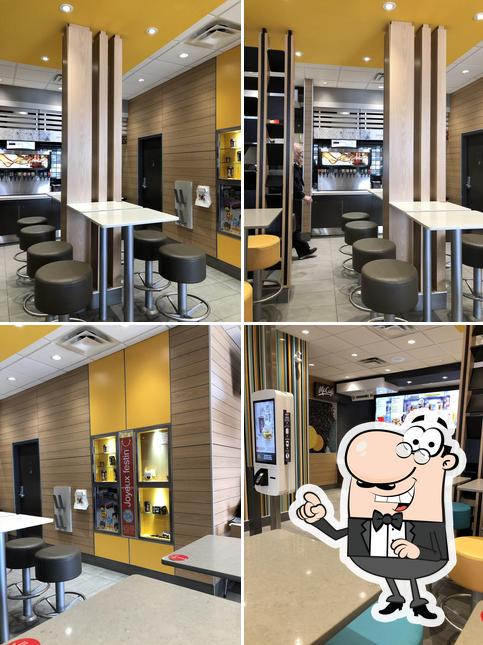 L'intérieur de McDonald's