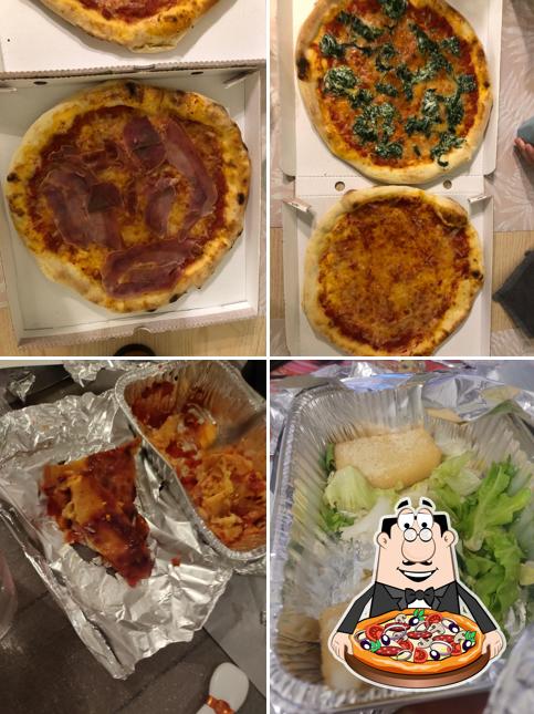 Choisissez des pizzas à Pizza Pasta e Basta