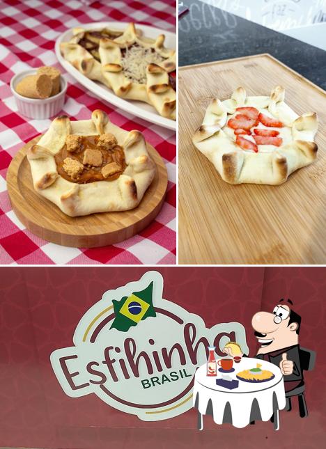 Prato de queijo em Esfihinha Brasil
