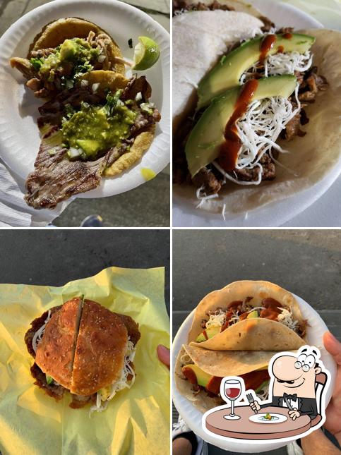 Los originales Tacos Arabes De Puebla in Los Angeles Restaurant menu