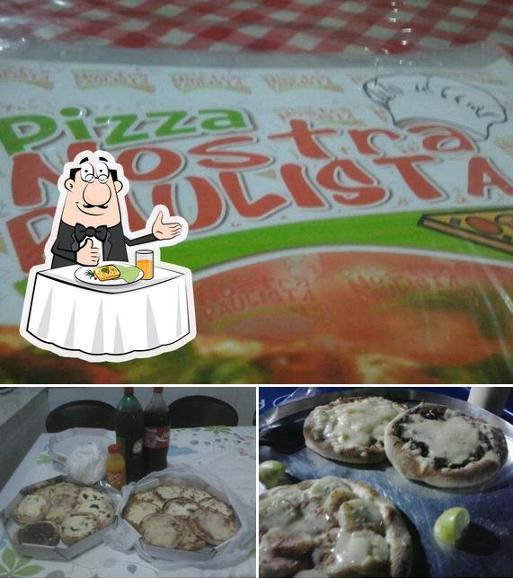 Platos en Nostra Pizza Paulista