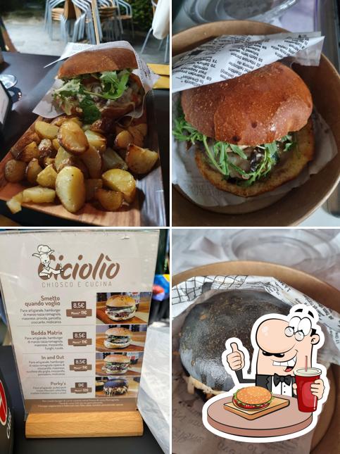 Prova un hamburger a Ciciolio chiosco e cucina