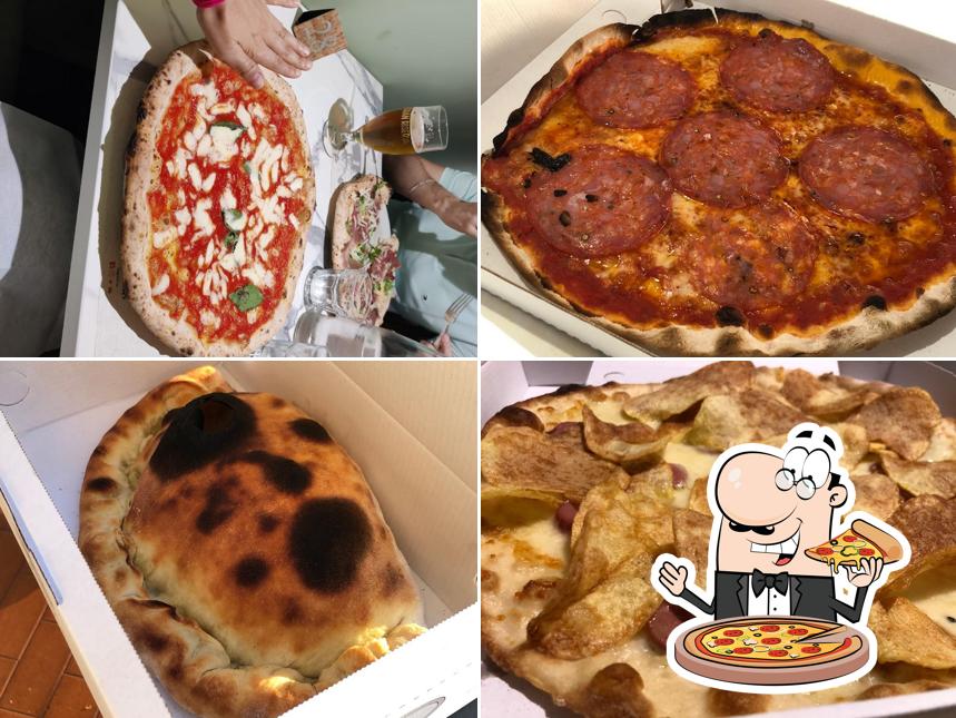 Ordina tra le molte varianti di pizza