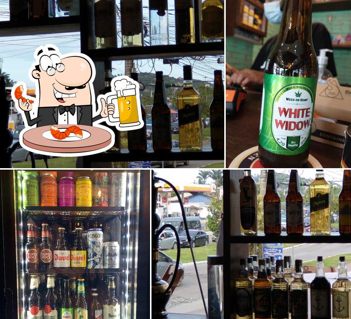 Você pode tomar um copo de cerveja leve ou escura