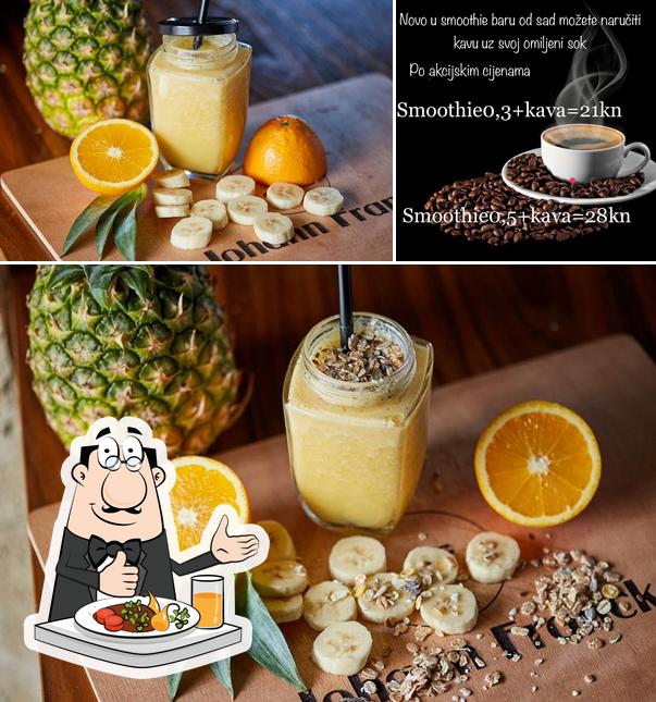 Smoothie bar Zadar si caratterizza per la cibo e bevanda