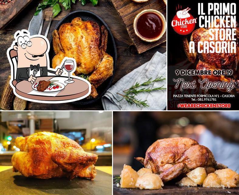 Scegli i piatti di carne a Chicken Store