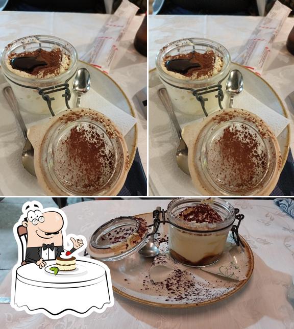 Tiramisu à Ristorante Romano La Lupa