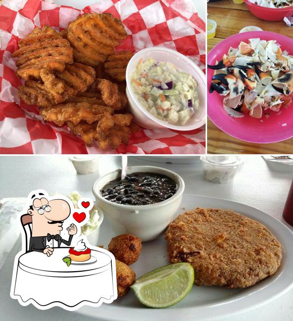 Triad Seafood Market & Cafe in Everglades City Restaurant menu and