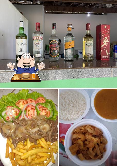 The image of food and alcohol at Donna Vilma...Antigo Bar Do Zuza - Ipojuca
