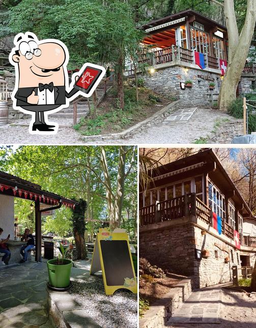 Gli esterni di Grotto Lino