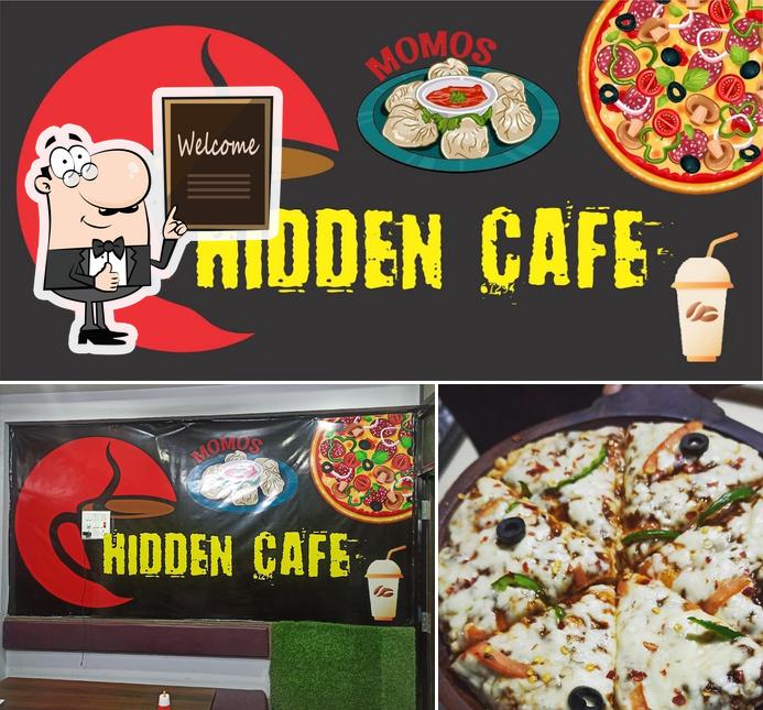 See this pic of Hidden cafe