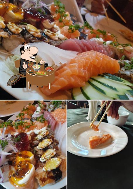 Comida em Toshi Sushi Atibaia