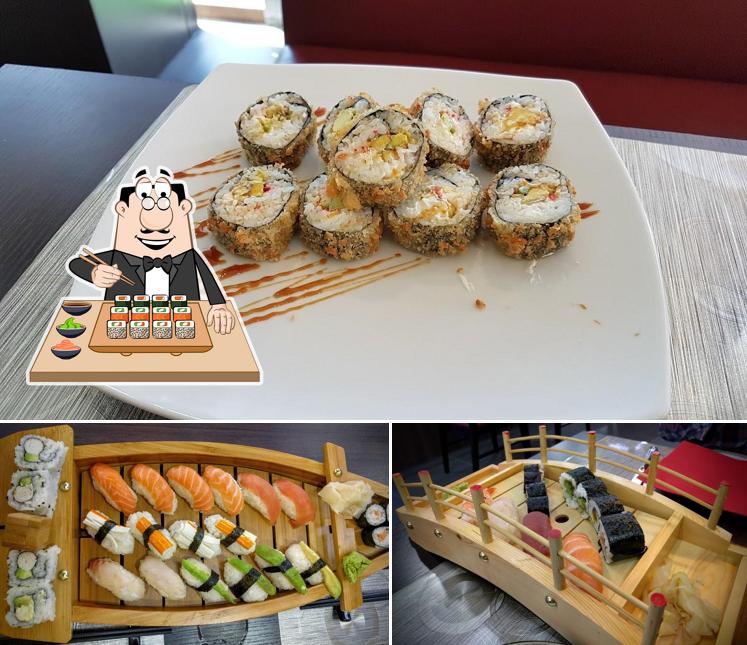 Il sushi è un pasto famoso tipico del Giappone