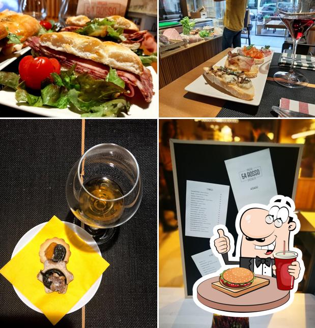 Get a burger at Vineria 54 Rosso